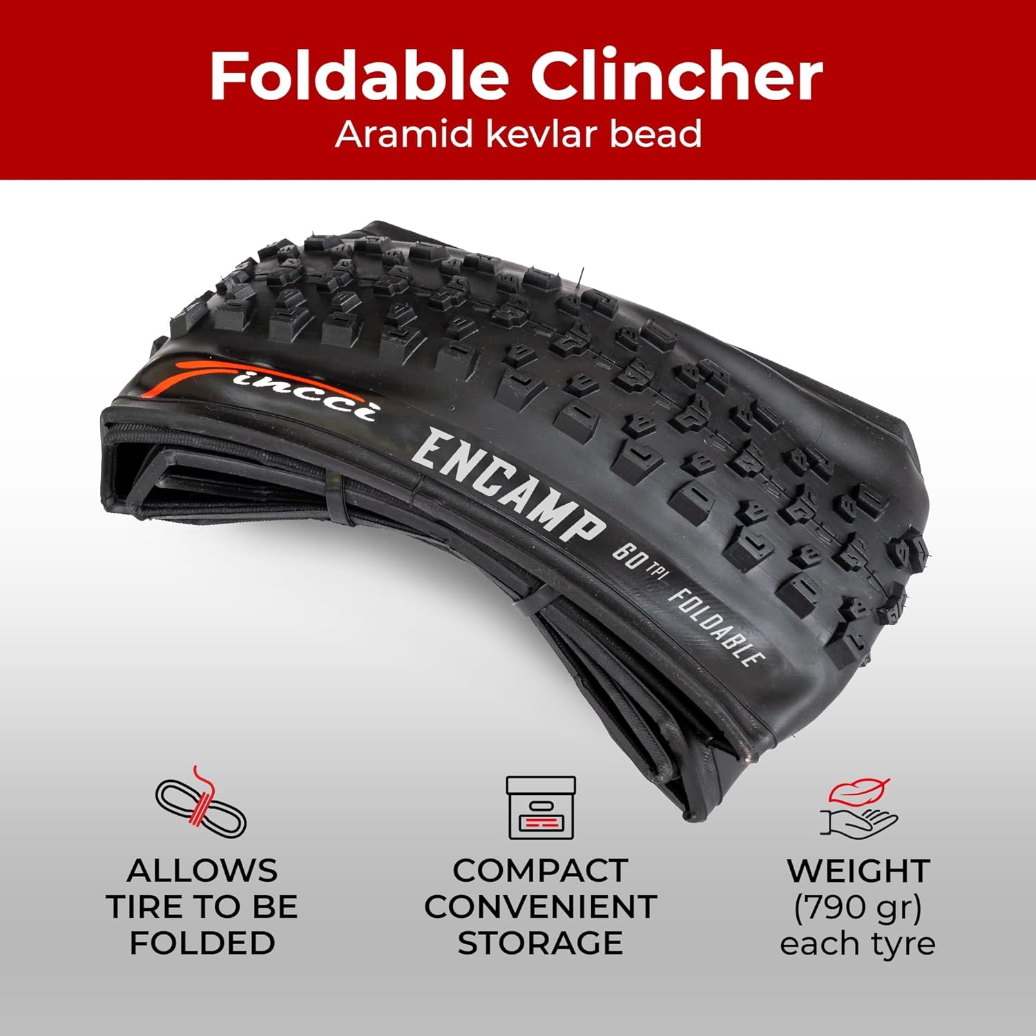 foldable clincher mountain bike tire with aramid kevlar bead lightweight MTB tyre